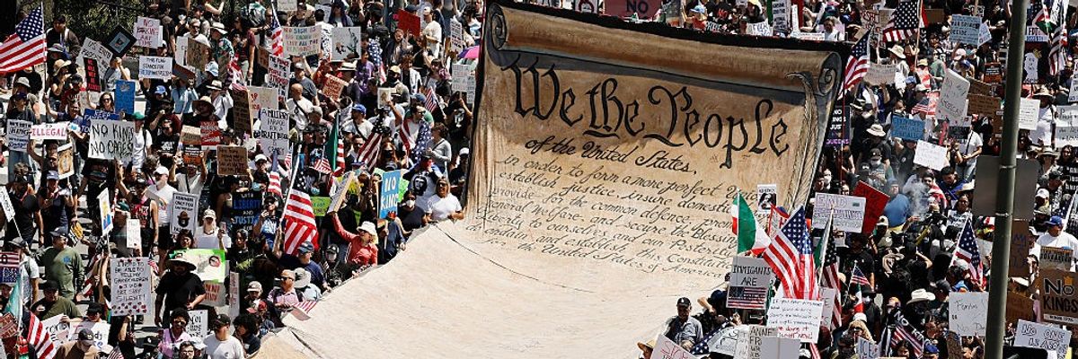 Anti-Trump "No Kings" Protests Pop Up Across The Country