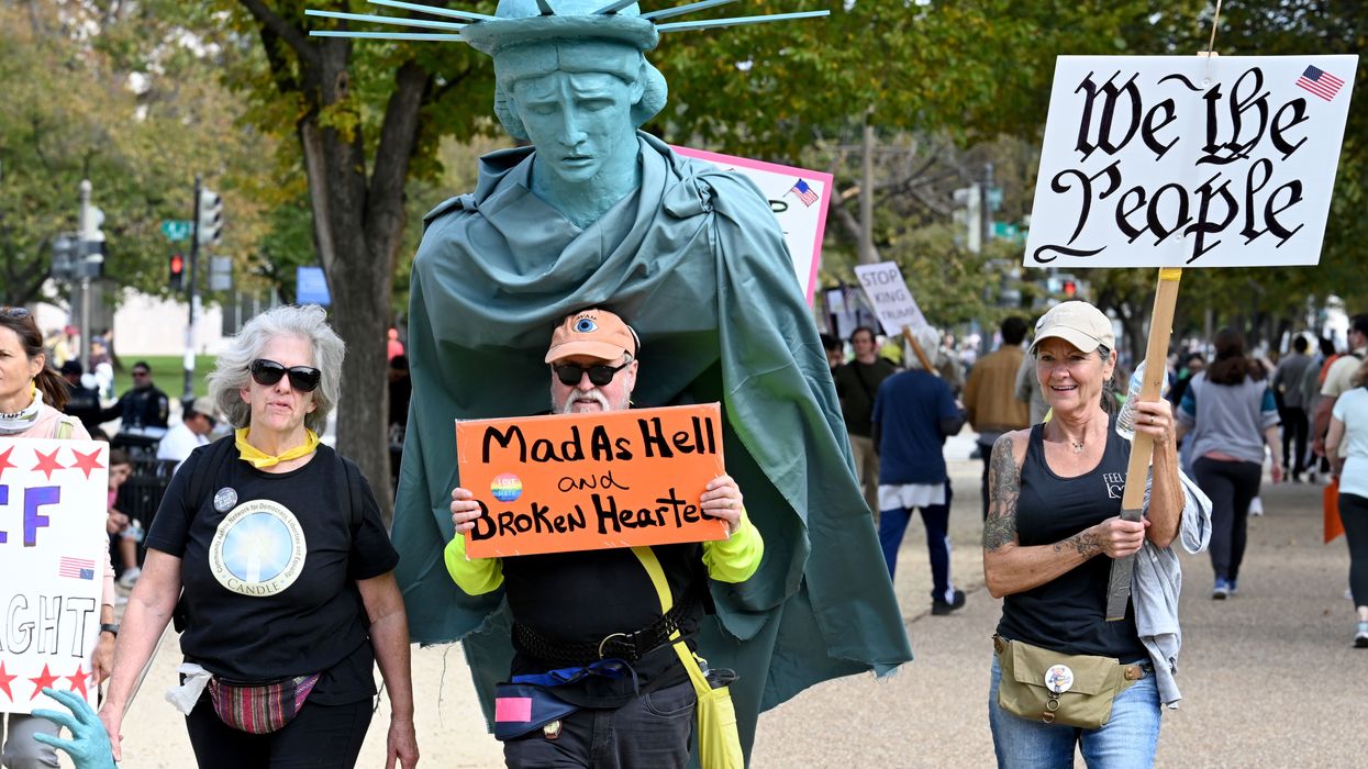 Anti-Trump 'No Kings' Rally Held In Cities Across US