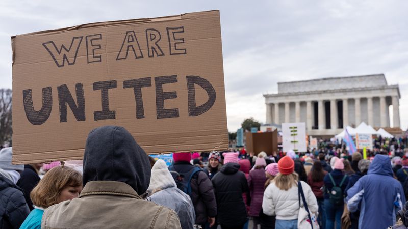 Anti-Trump protest in D.C.
