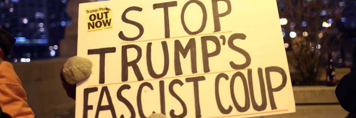 Anti-Trump Protesters Rally At Chicago Trump Tower