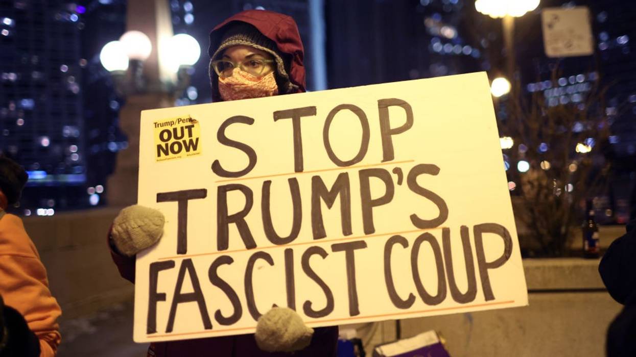 Anti-Trump Protesters Rally At Chicago Trump Tower