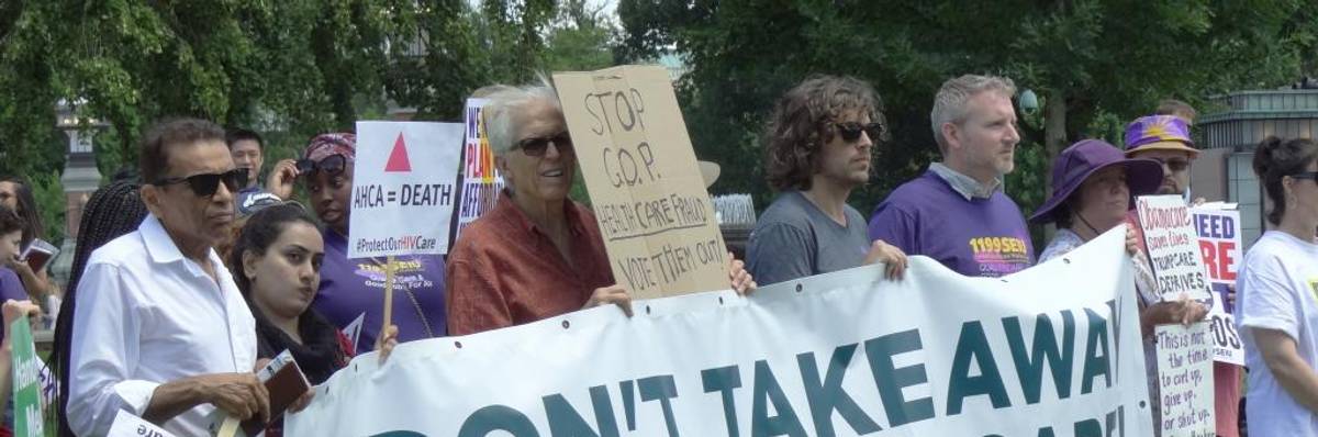 As Trumpcare Protests Grow, GOP Senators Duck and Dodge Determined Voters