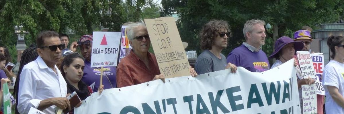 As Trumpcare Protests Grow, GOP Senators Duck and Dodge Determined Voters