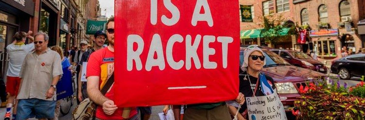 Should We Feed Hungry Children, or the War Machine?