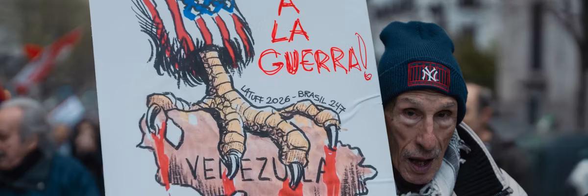Anti-War Protest In Madrid