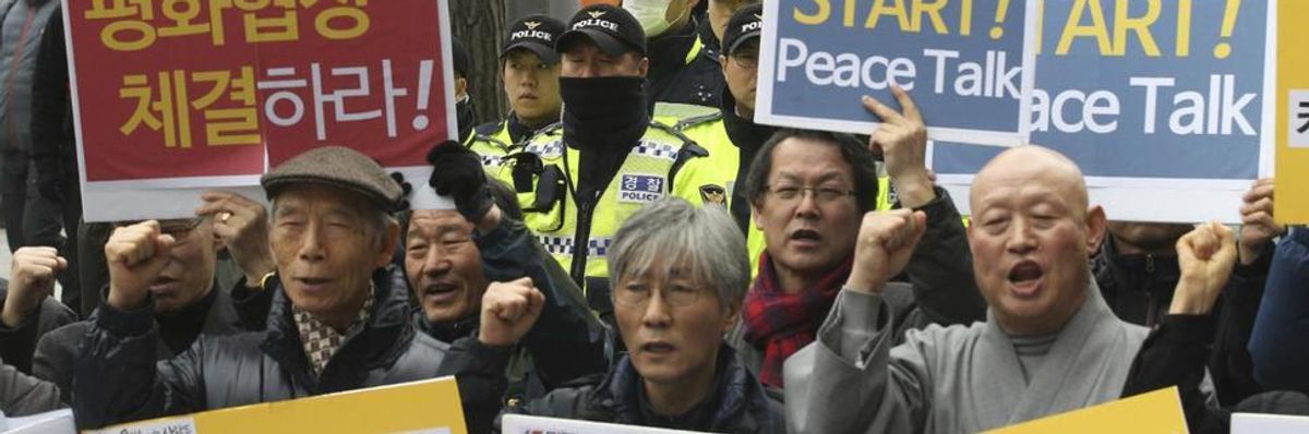 To Bolster Chance for Peace, Trump Pressured to Halt US-South Korea War Exercises