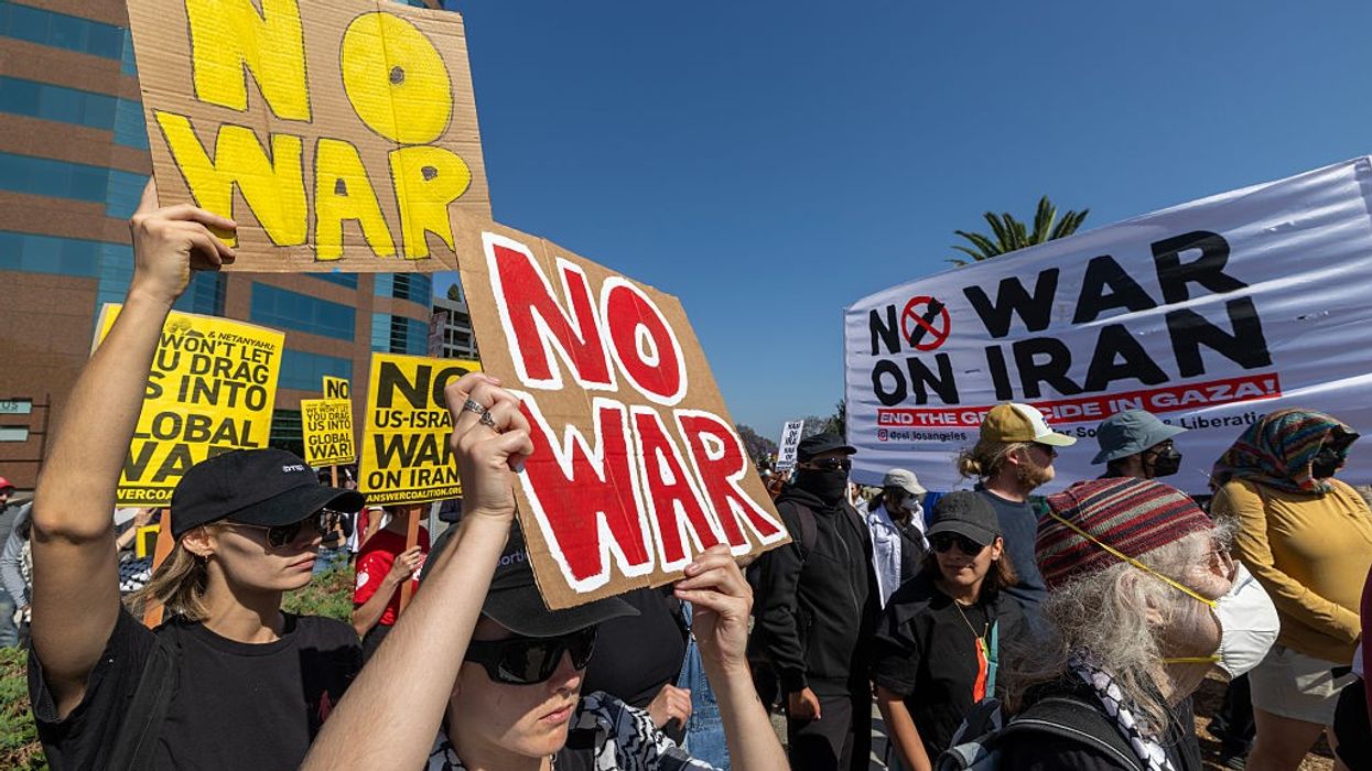 Anti-War Protestors Rally In Cities Across The Country After U.S. Strikes On Iran