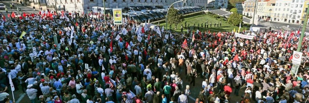 Portugal Rejoices as Anti-Austerity Left Coalition Forms to Oust Right Wing