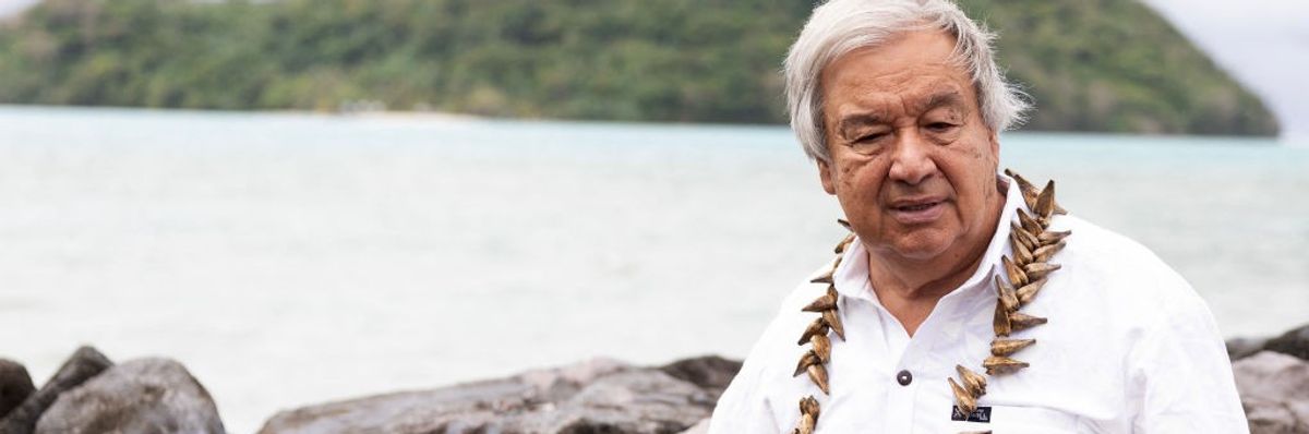 António Guterres in Samoa