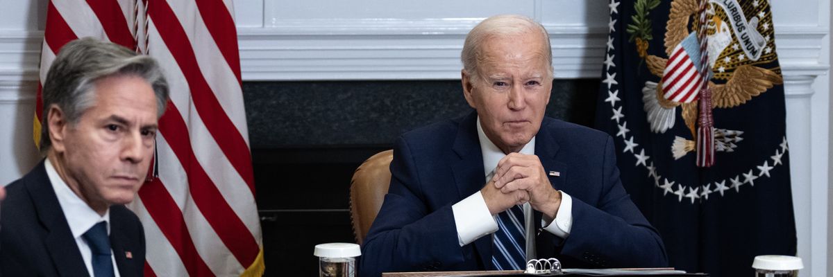 Antony Blinken and Joe Biden