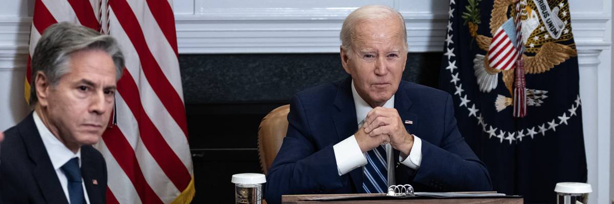 Antony Blinken and Joe Biden