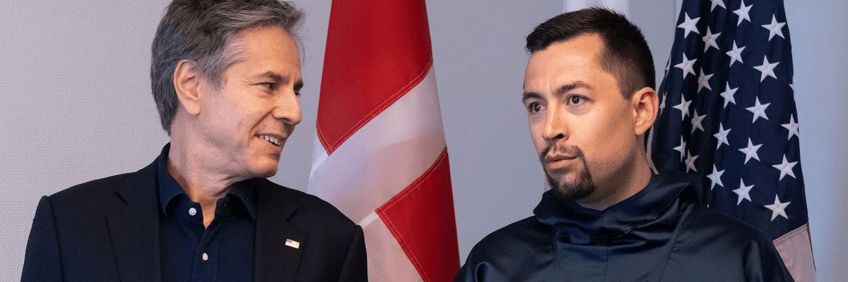 Antony Blinken meets Múte Egede