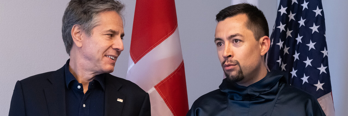 Antony Blinken meets Múte Egede