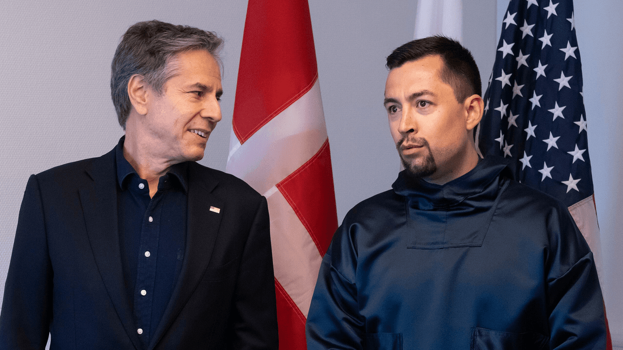Antony Blinken meets Múte Egede