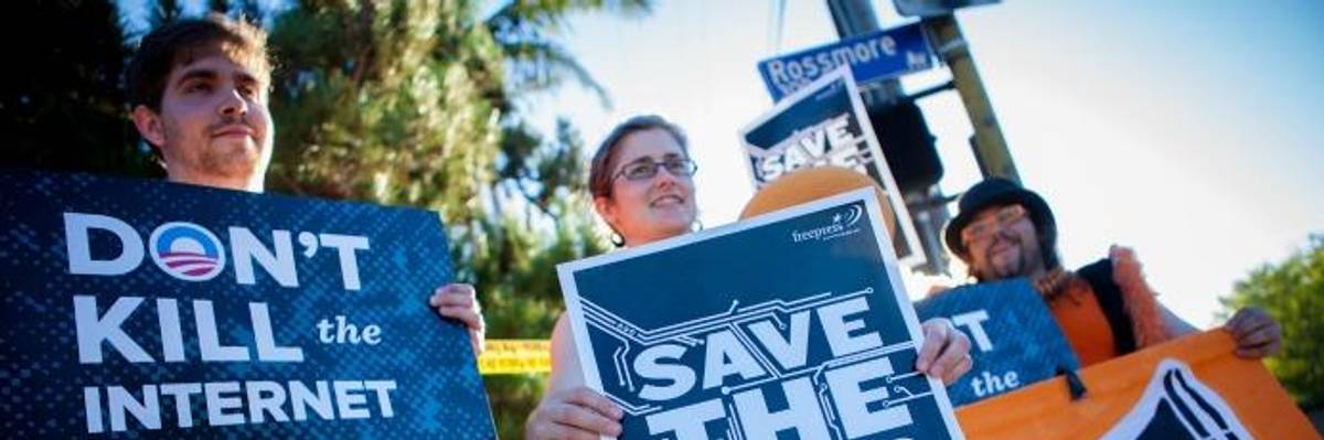 'Time to Raise Hell': Internet Defenders Mobilize as FCC Aims to Kill Net Neutrality Within Month