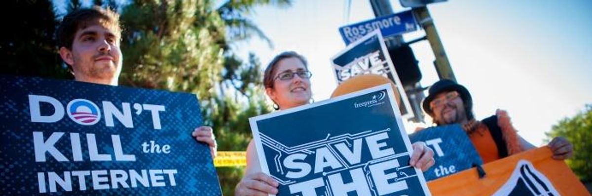 'Time to Raise Hell': Internet Defenders Mobilize as FCC Aims to Kill Net Neutrality Within Month