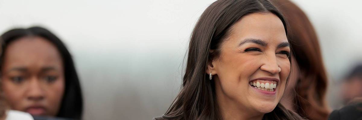 AOC speaks at the Capitol