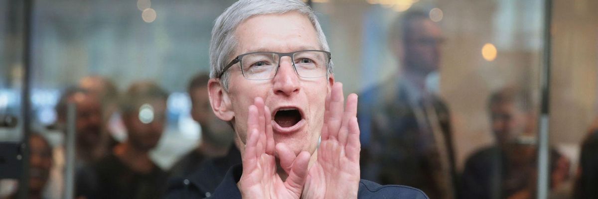 Apple's CEO Tim Cook-- Serf Labor, Overpriced iPhones, and Wasted Burning Profits