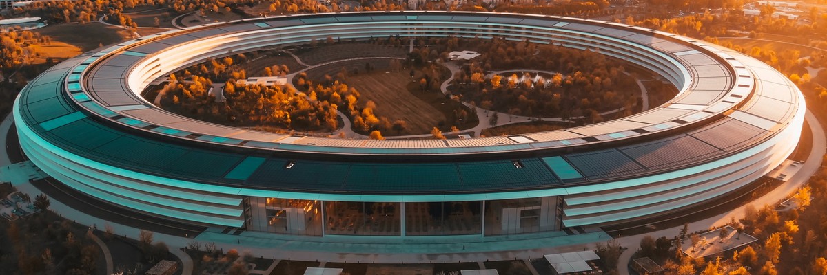 Apple Park in Cupertino, California.