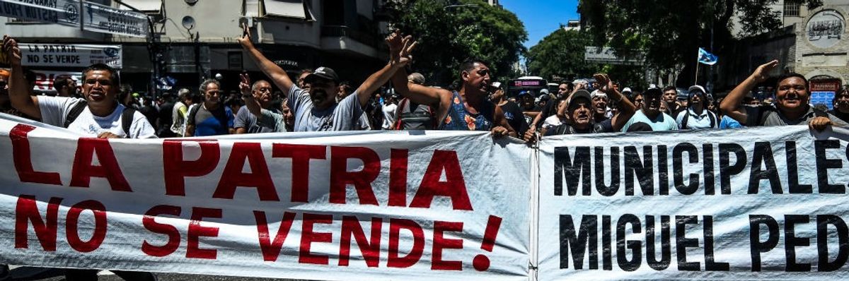 Argentina general strike