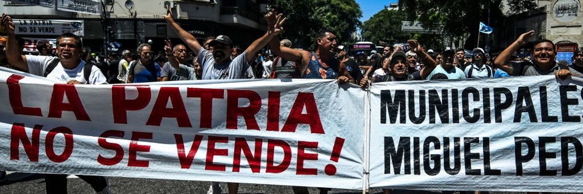 Argentina general strike