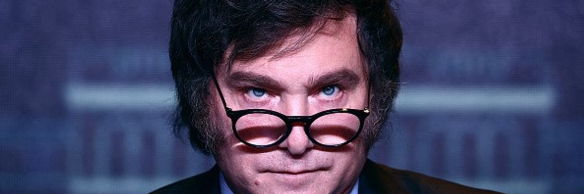 Argentinian President Javier Milei