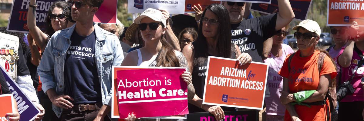 Arizona abortion rights advocates