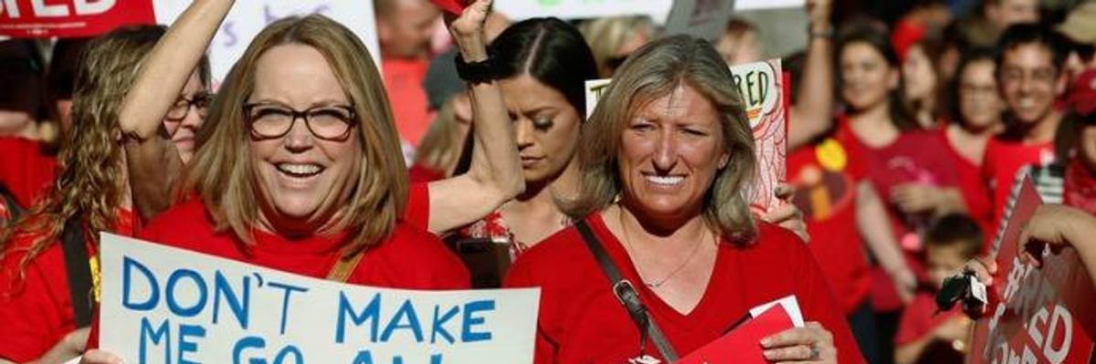 Arizona's Uprising Teachers Build Bridges, Not Walls