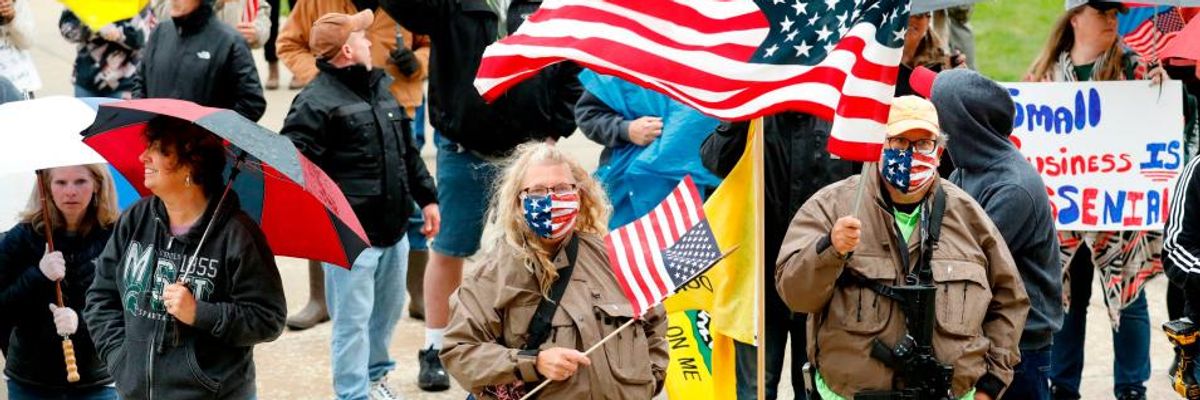 'Neither Ironic or Funny': Cell Data Reveals Right-Wing Lockdown Protesters May Be Spreading Covid-19