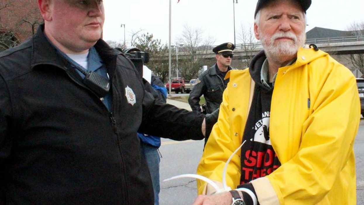 In the Shadow of Warships and the Climate Emergency: On Getting Arrested at Bath Iron Works