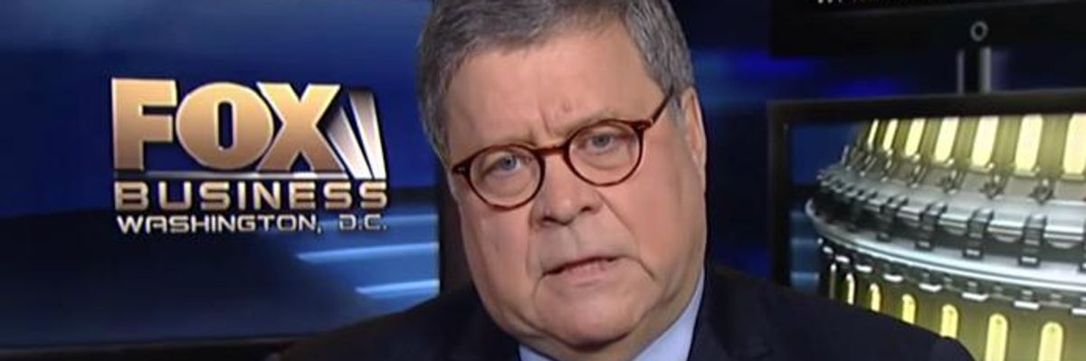 Trump Nominates William Barr, a 'Fanatic Who Believes in Dictatorship of Executive Power,' for Attorney General