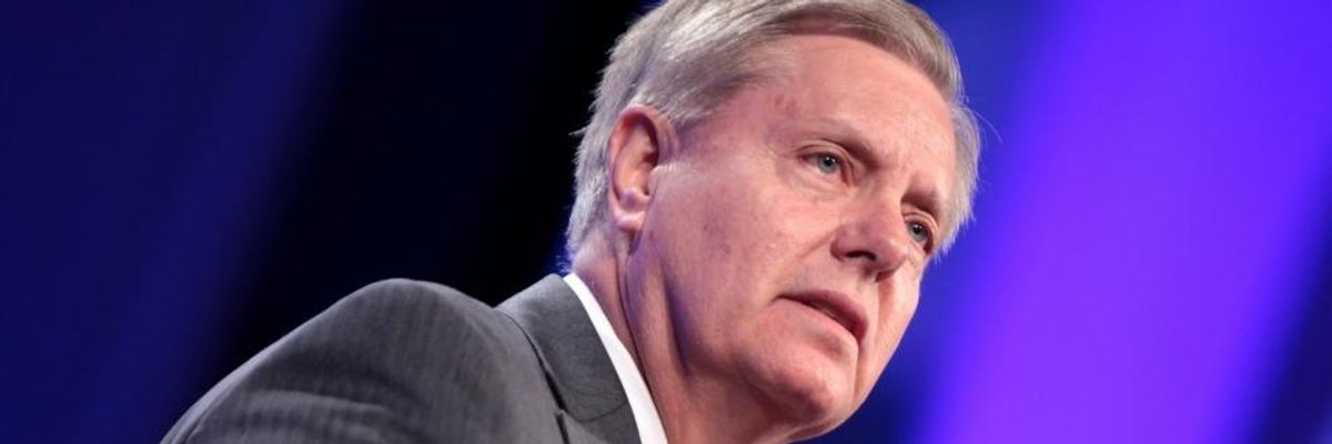 Lindsey Graham Latest Republican to Admit GOP Tax Plan Is All About Keeping 'Financial Contributions' of Donors Flowing