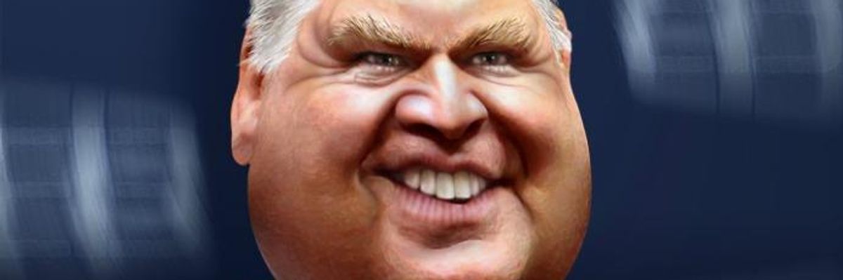 Citing Climate Hoax, Limbaugh Downplayed Irma Threat to Millions. Now He's Evacuating