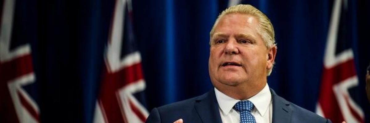 Ontario's Right-Wing Government Hit With Class-Action Lawsuit for Canceling Basic Income Program