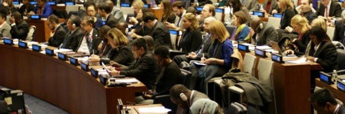 US Votes 'No' As UN Adopts Landmark Resolution Calling to Ban Nuclear Weapons