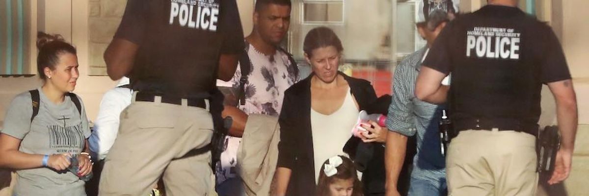 'Intentionally Placing Children in Harm's Way': Report Details How Trump Policy Put 13,000 Kids in Tent Cities