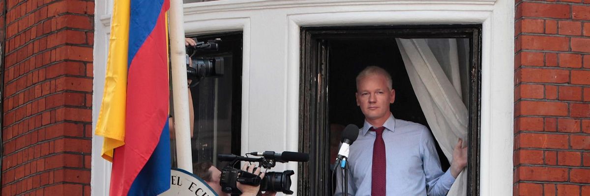 Assange Ecuador Embassy London