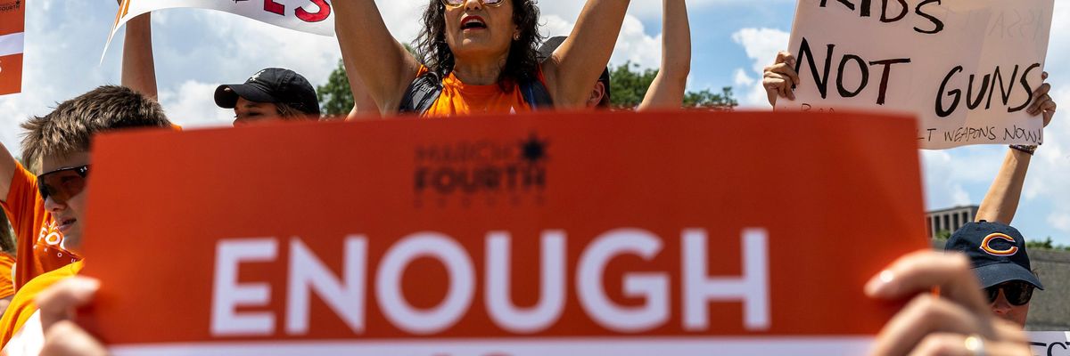 Assault weapons ban campaigners