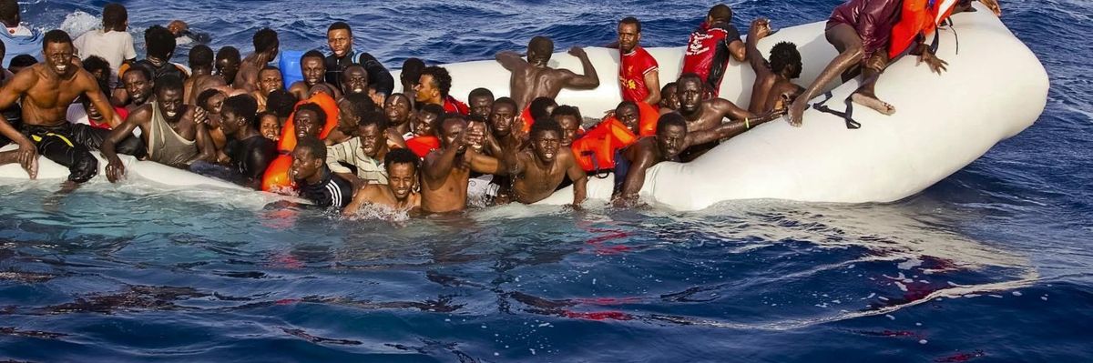 Hundreds Drown Trying to Reach Europe in 2016's Deadliest Migrant-Related Disaster Yet