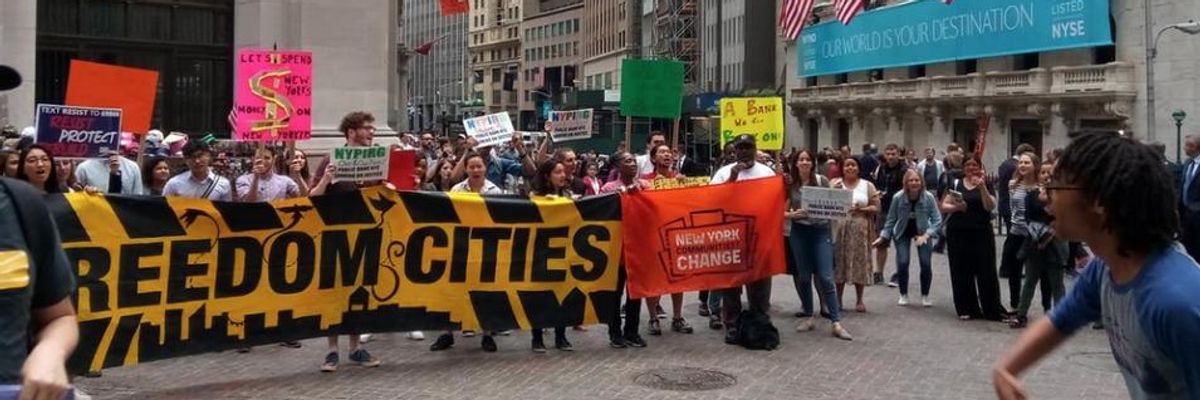 Fed Up With Big Banks That Fund Climate Crisis and Oppression, Community Coalition Demands Public Bank for New York