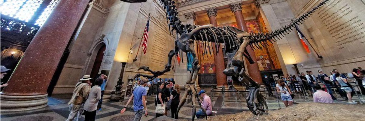 New Divestment Campaign Calls on Natural History Museums to Wake Up on Climate