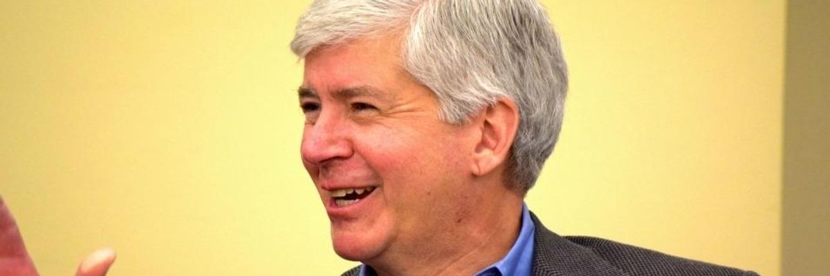 Snyder's Advisers Knew Flint Water Was Toxic