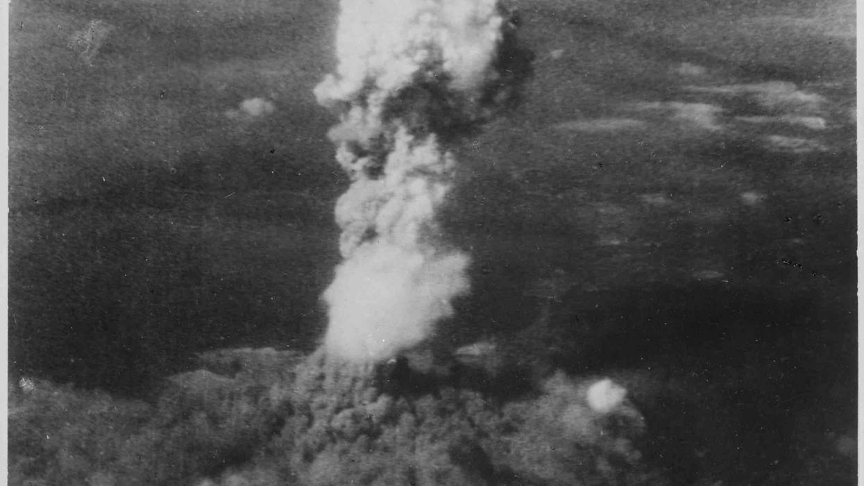 Atom bomb detonates in Hiroshima.