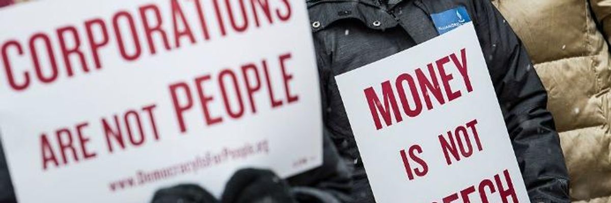 'Actions Speak Louder Than Words': Prominent Group 'End Citizens United' Called Out for Backing Democrats Drowning in Corporate Cash