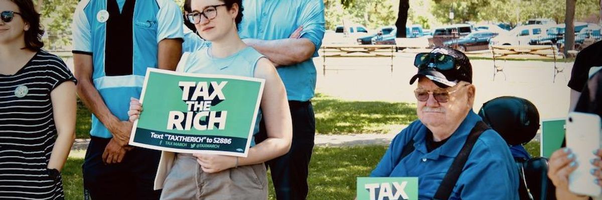 The 'System Doesn't Work': National Group Finds Local Support for 'Tax the Rich' Message During US Bus Tour