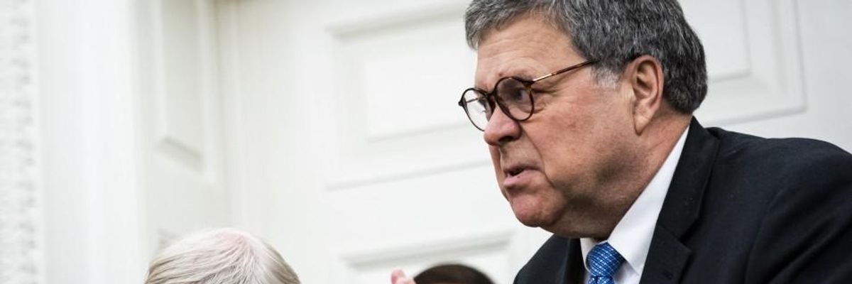 For Abuse of Office and Covering for Trump, Watchdog Group Files Formal DOJ Complaint Against AG William Barr