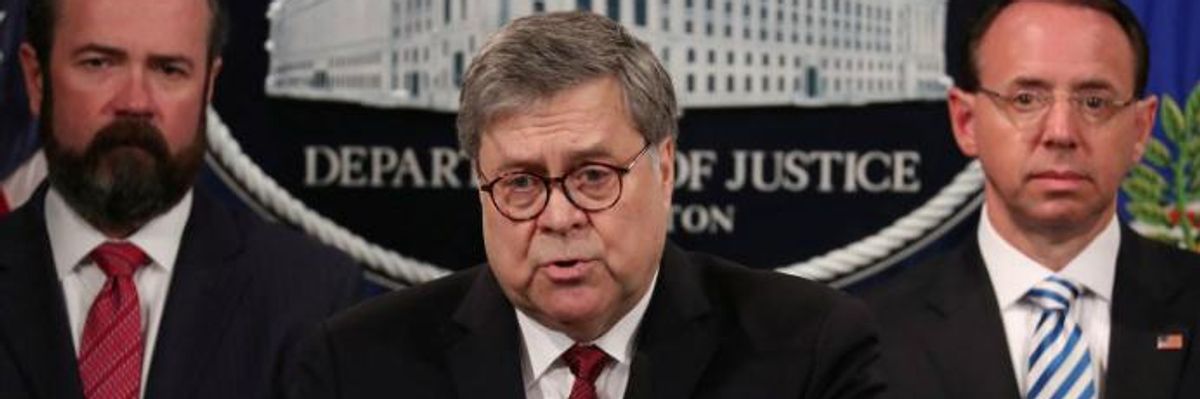 Barr Lies Down With Trump, Wakes Up With Fleas