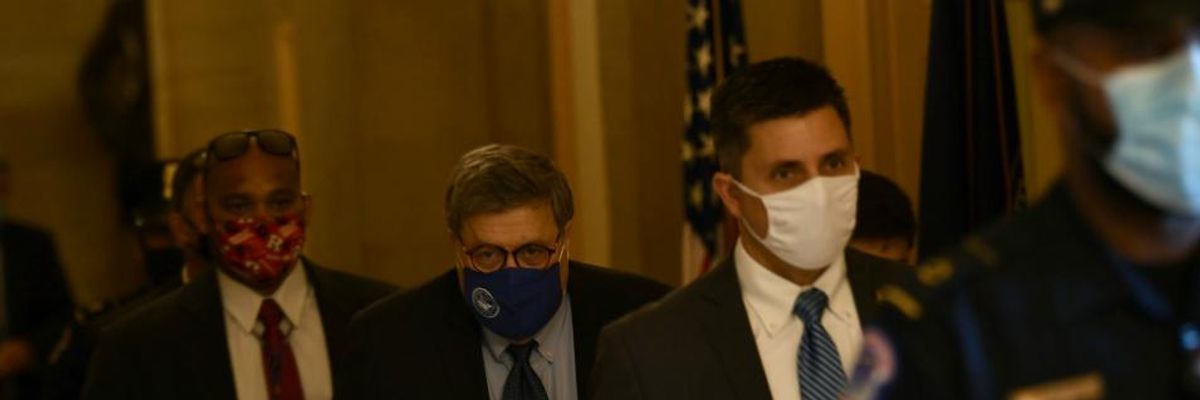 'Disgusting Legacy and Stain on Democracy': As Barr Resigns, Democrats and Rights Groups Say Good Riddance