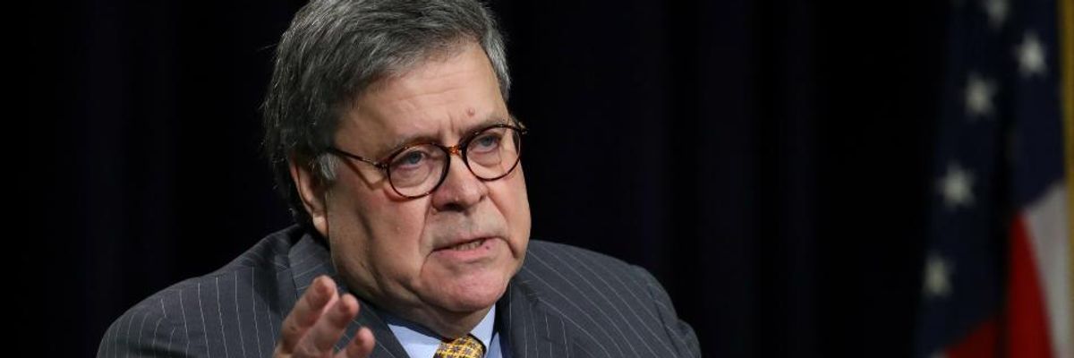 'Profoundly Disturbing': William Barr Says Communities That Do Not 'Respect' Police Could Lose Protections