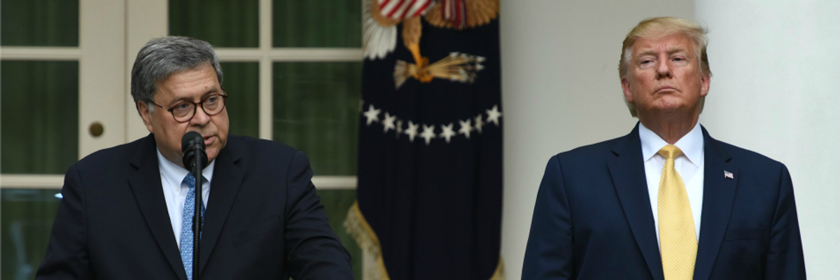 William Barr 'Must Be Removed': Letter Urges Congress to Impeach Attorney General for Repeatedly Violating Oath of Office